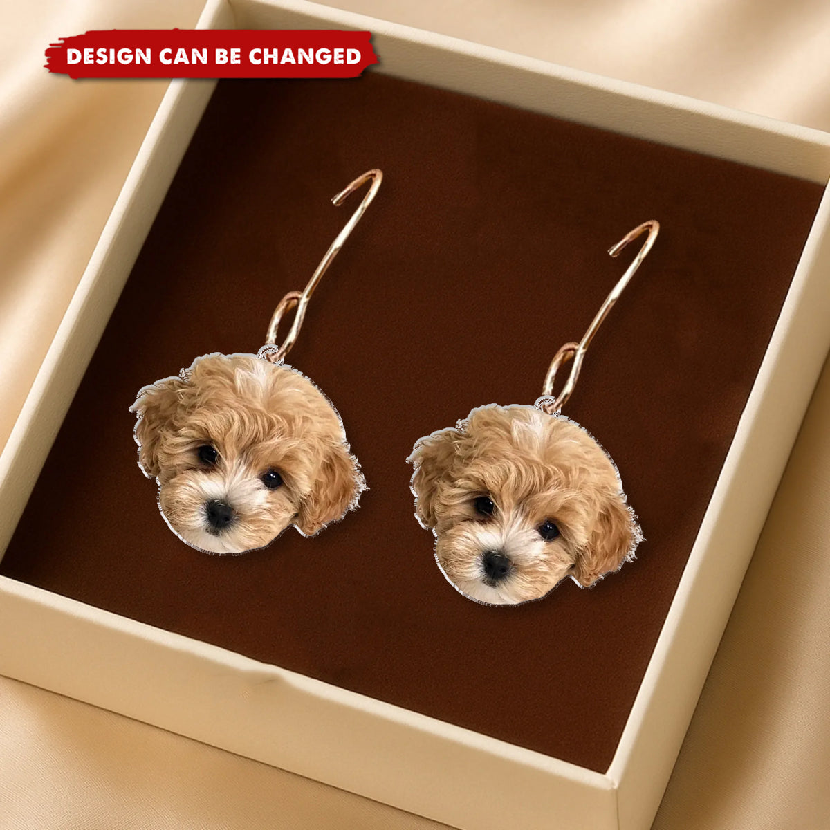 Personalized Pet Earrings - Animal Lover Custom Pet Memorial Gift