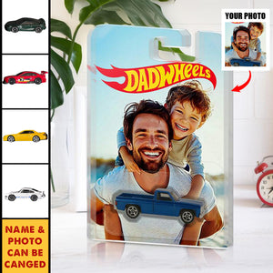 Father’s Gift - Personalized Dad Wheels Toy Car