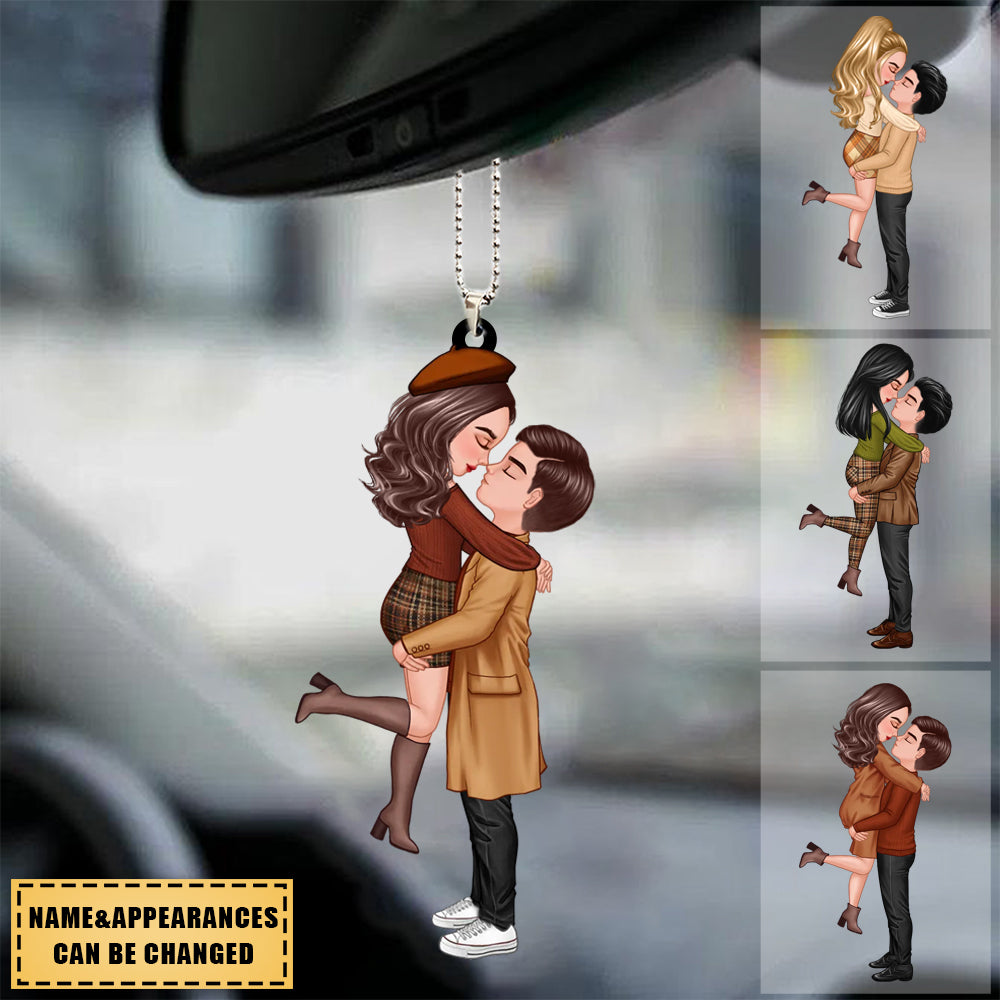 Hug Couple Personalized Ornament Perfect Gift For Your Lover