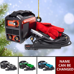 Personalized Welder Ornaments - Gifts For Welder - Christmas Tree Ornament