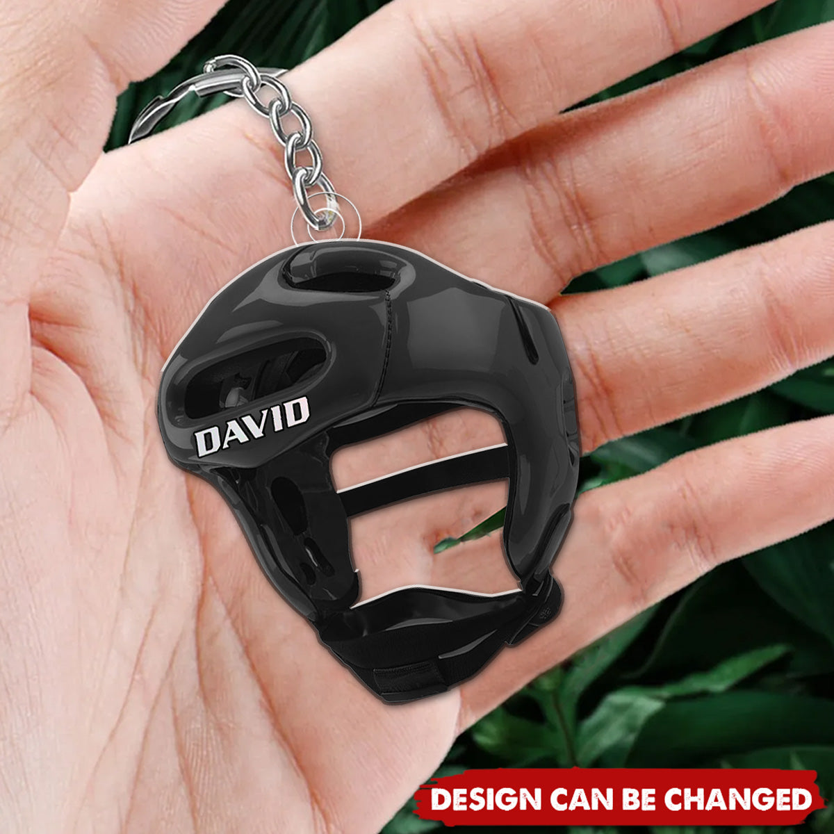 Custom Wrestling Helmet Acrylic Keychain, Wrestler Gift, Wrestling Keepsake
