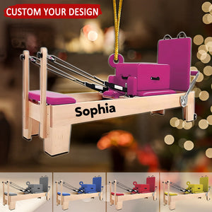 Pilates Equipment Personalized Christmas Ornament, Gift For Pilates Lover