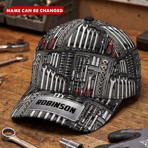 Tool Box Mechanic Custom Classic Cap, Father's Day, Gifts for Men, Toolkit