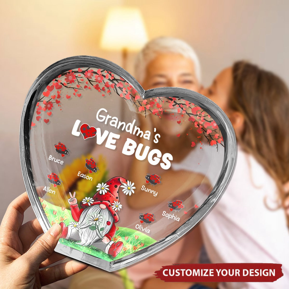 Little Bugs, Big Love - Family Personalized Acrylic Plaque