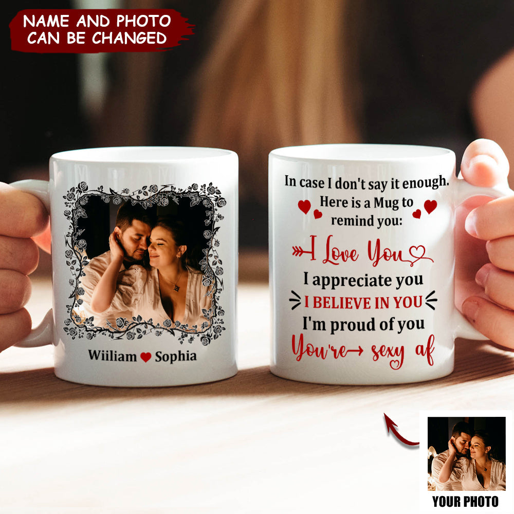 I Love You, I'm Proud Of You - Gift For Couple -  Personalized Couple Mug
