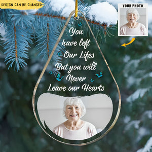 Memories Too Beautiful To Forget - Personalized Photo Ornament