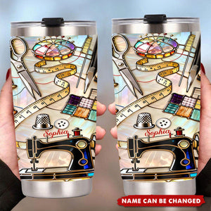 Love Sewing - Personalized Sewing Tumbler