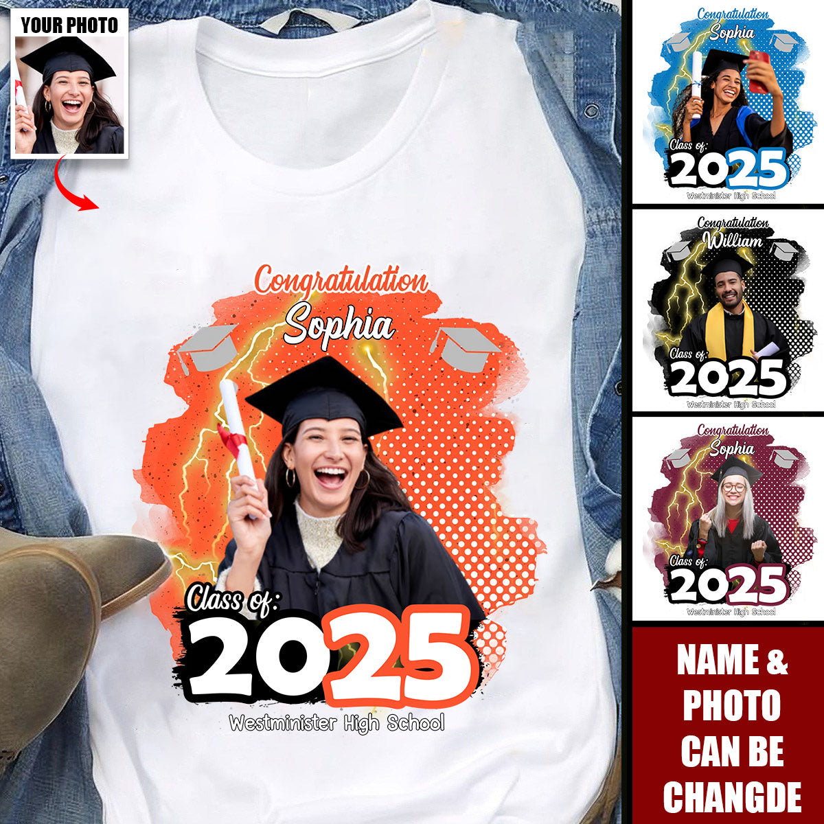 Personalized Congratulations Graduation Family Shirt - Gift For Your Loved One