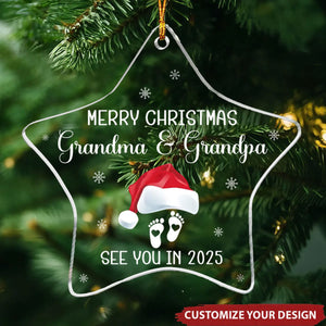 Personalized Ornament - Christmas Gift For Family Members, Pregnancy