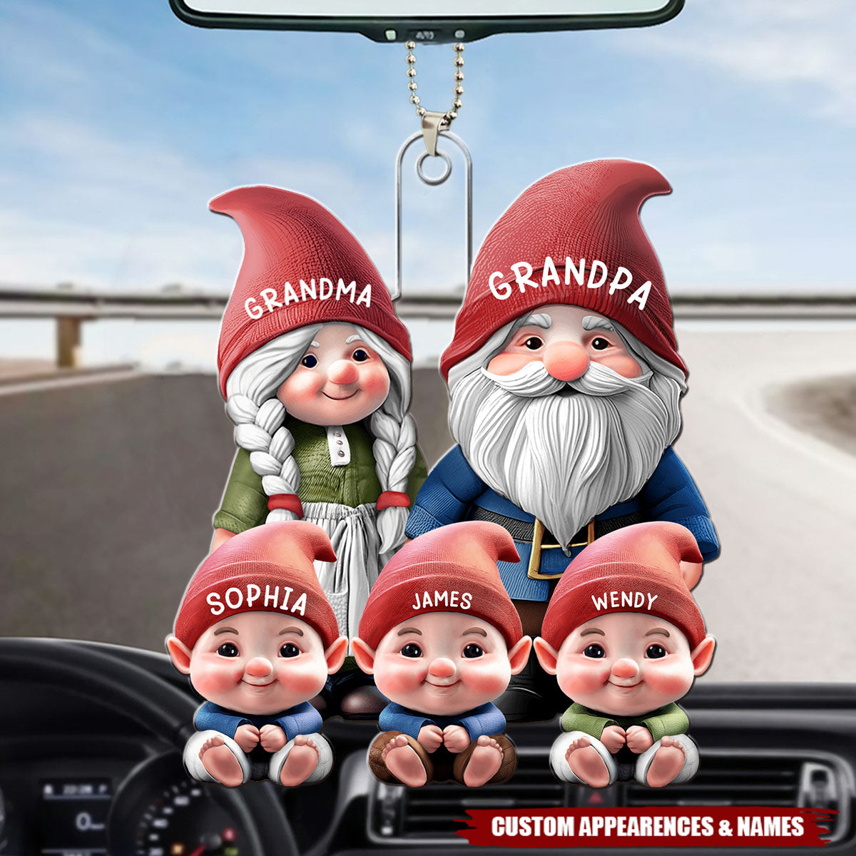 Dwarf There's No Place Like Grandma & Grandpa's House - Personalized Ornament