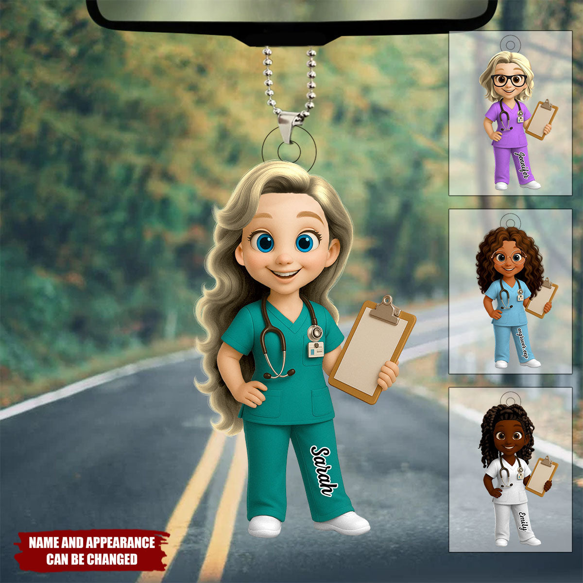 Things My Patients Said So I'll Never Forget - Personalized Acrylic Ornament, Car Hanger,  Gift For Nurses