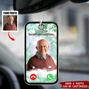 The Call I Wish I Could Take - Personalized Memorial Car Ornament