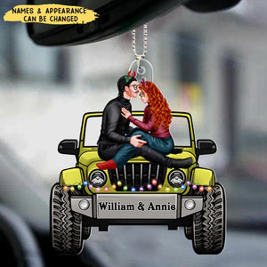 Off-Road Car Couples Stay Together- Personalized Ornament
