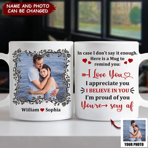 I Love You, I'm Proud Of You - Gift For Couple -  Personalized Couple Mug