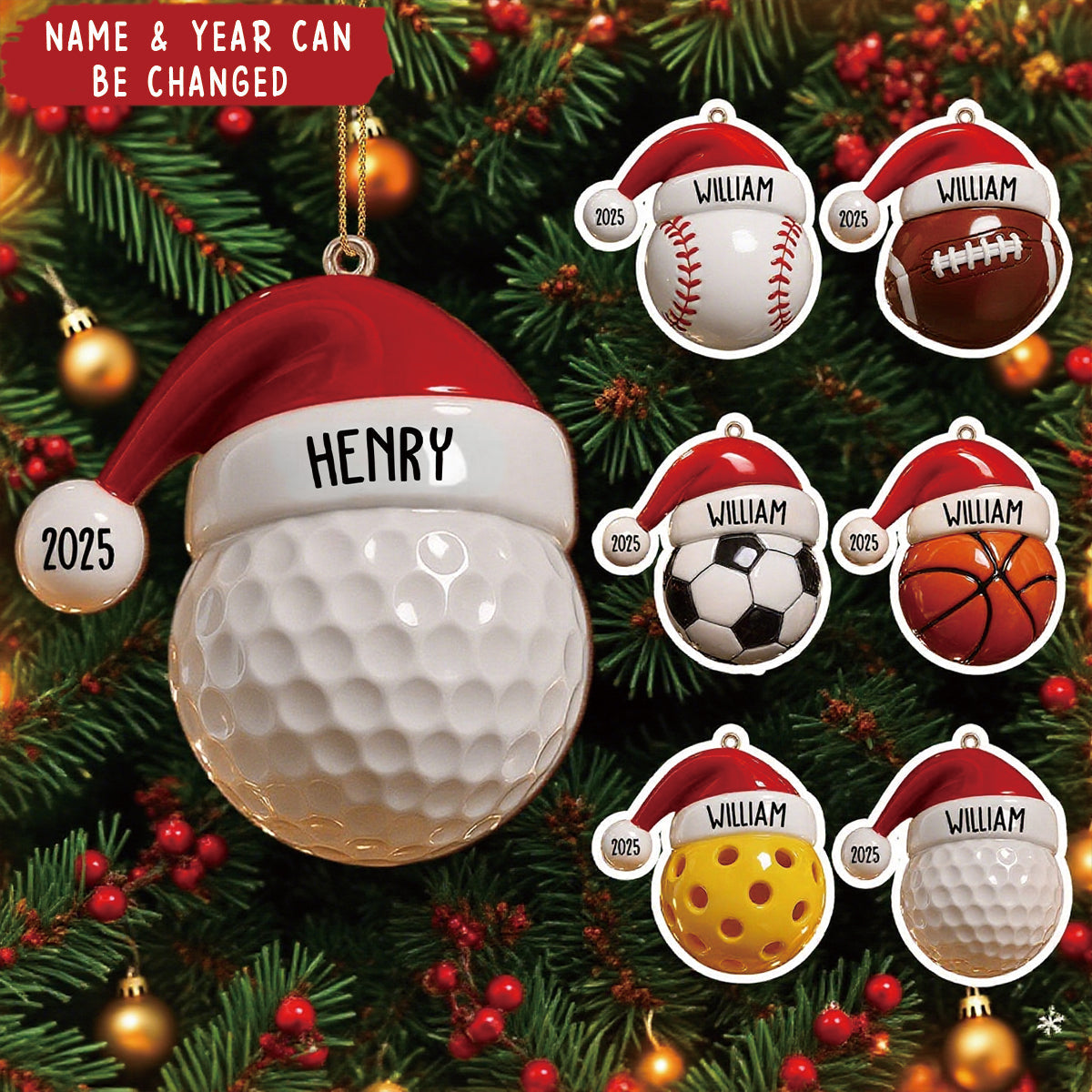 Personalized Sports Softball Athlete Wood Ornament, Gift For Athletes And Coaches