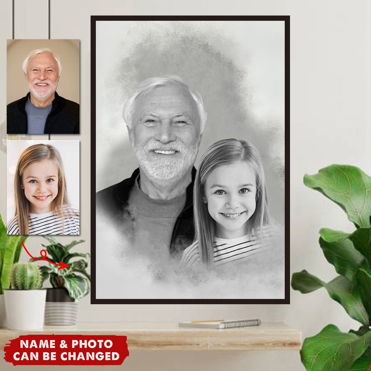 Custom Combo Photos - Personalized Poster For Family