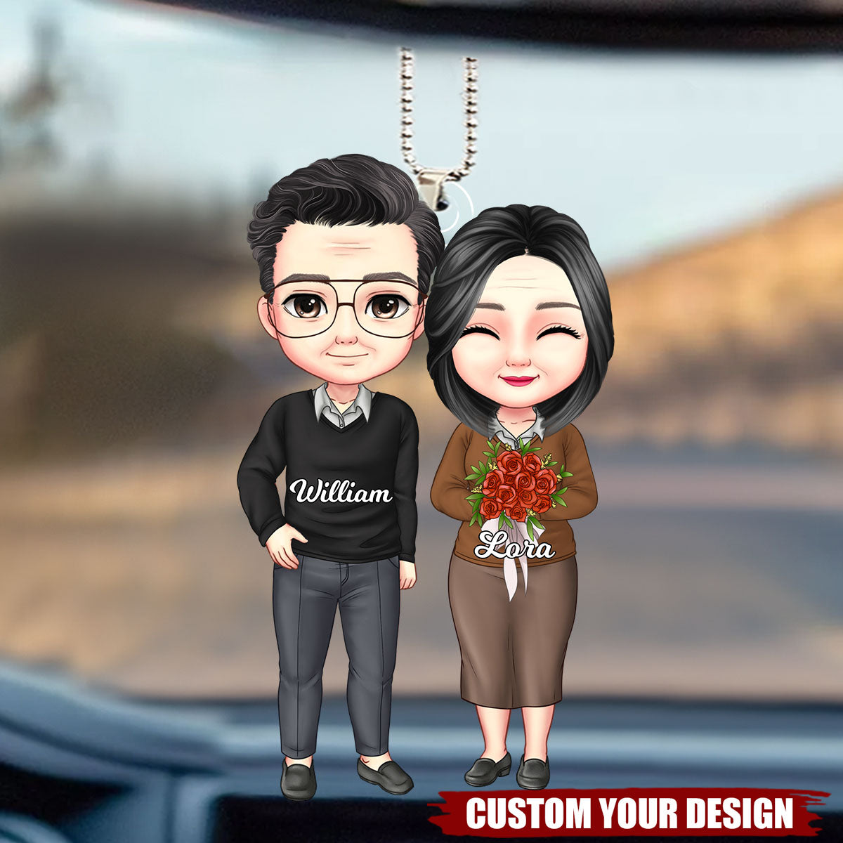 Annoying Each Other for a Lifetime - Couple Personalized Ornament