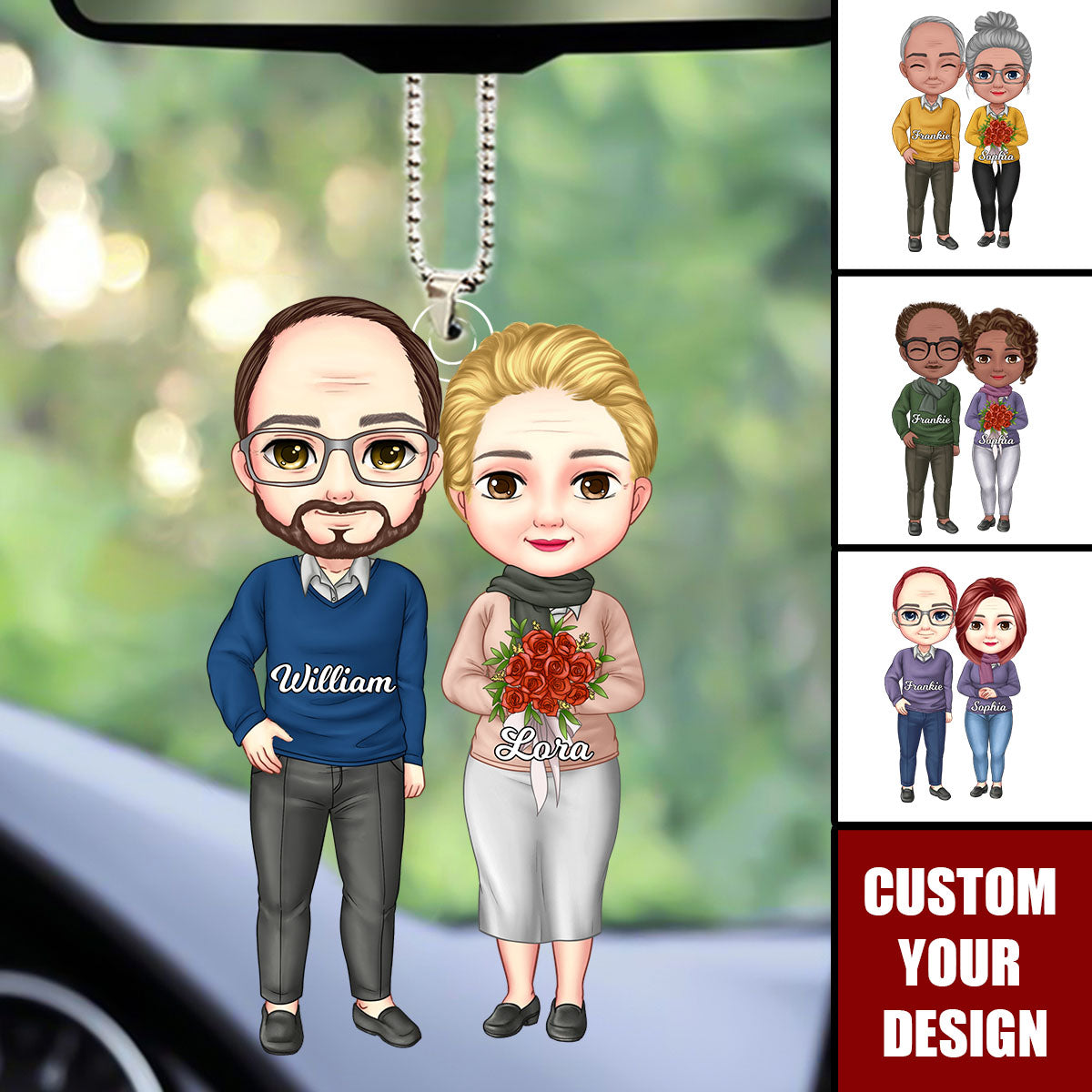 Annoying Each Other for a Lifetime - Couple Personalized Ornament