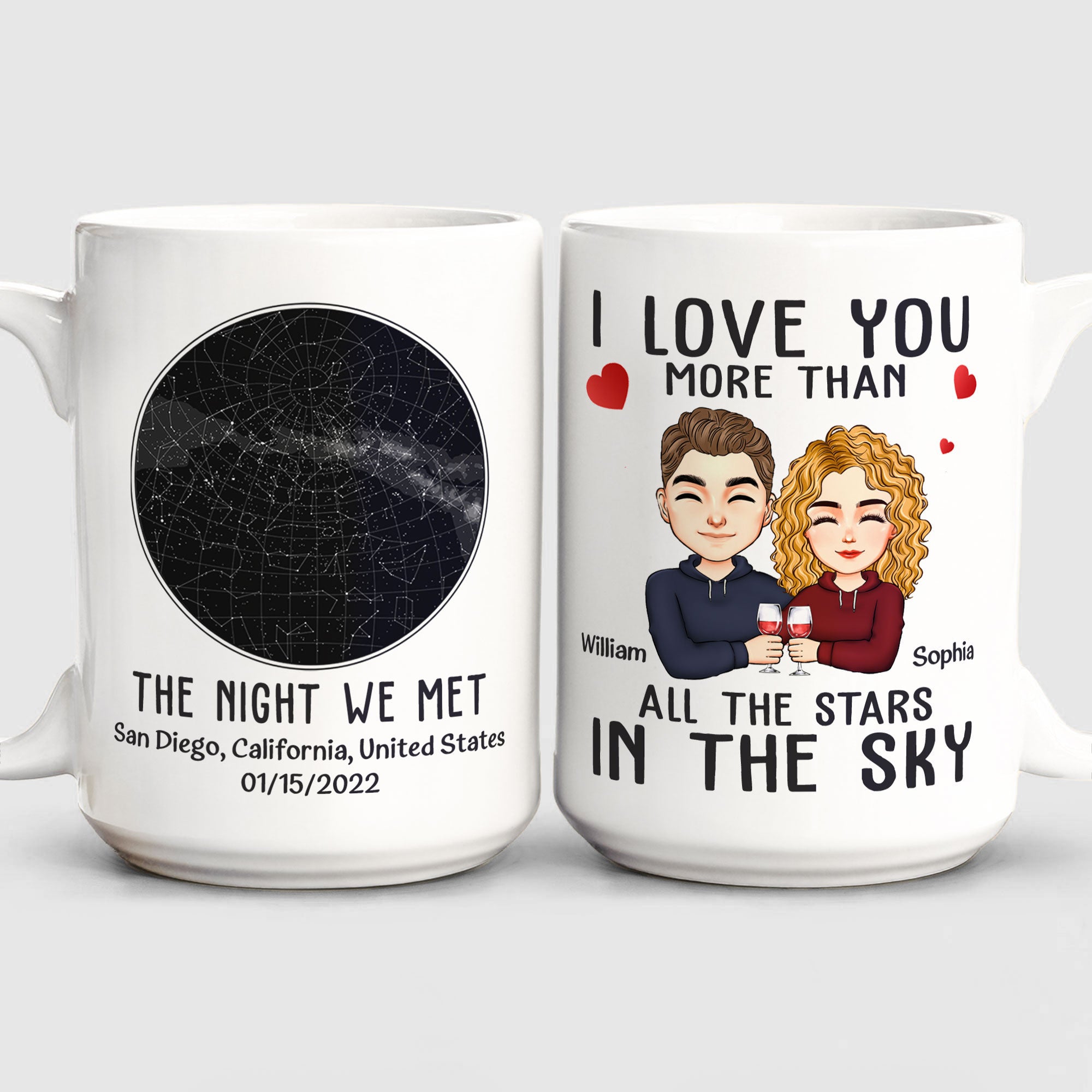 The Night We Met - Personalized Mug