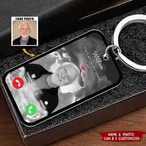 The Call I Wish I Could Take Memorial Gift For Family - Personalized Photo Keychain