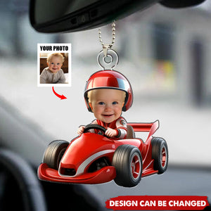 Professional Construction Truck Driver Car Ornament - Gift For Kids