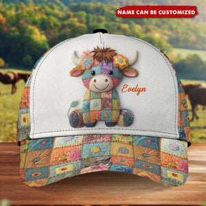 Just A Girl Who Loves Highland Cows - Personalized Highland Cow Classic Cap