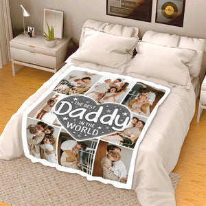 Best Gift for Father's Day Personalized Father's Day Blanket