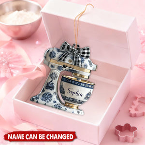 Kitchen Mixer - Personalized Christmas Acrylic Ornament, Gift For Bakers, Baker Gifts