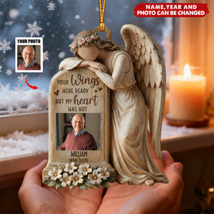 A Soul Worth Remembering - Personalized Wooden Ornament