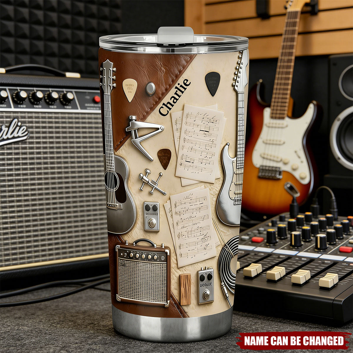 Guitarist - Personalized Guitar Tumbler