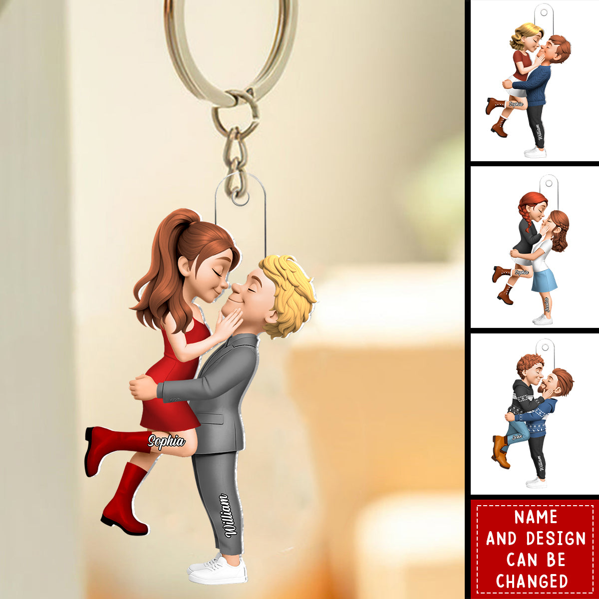 Annoying Each Other Since - Personalized Keychain, Gift for Couple