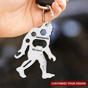 Personalized Father Metal Multitools Sheet Stainless Steel Keychain