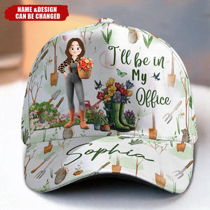 I'll Be In My Office Cartoon Version - Personalized Classic Cap