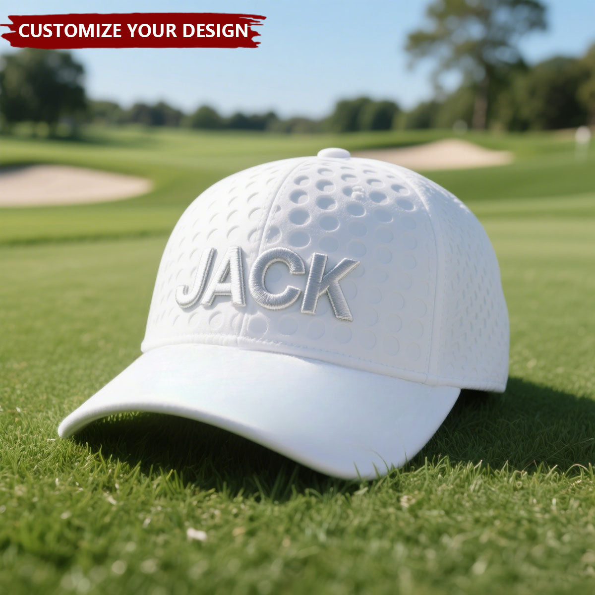 Custom All Over Print Classic Cap - Personalized Golf Hat