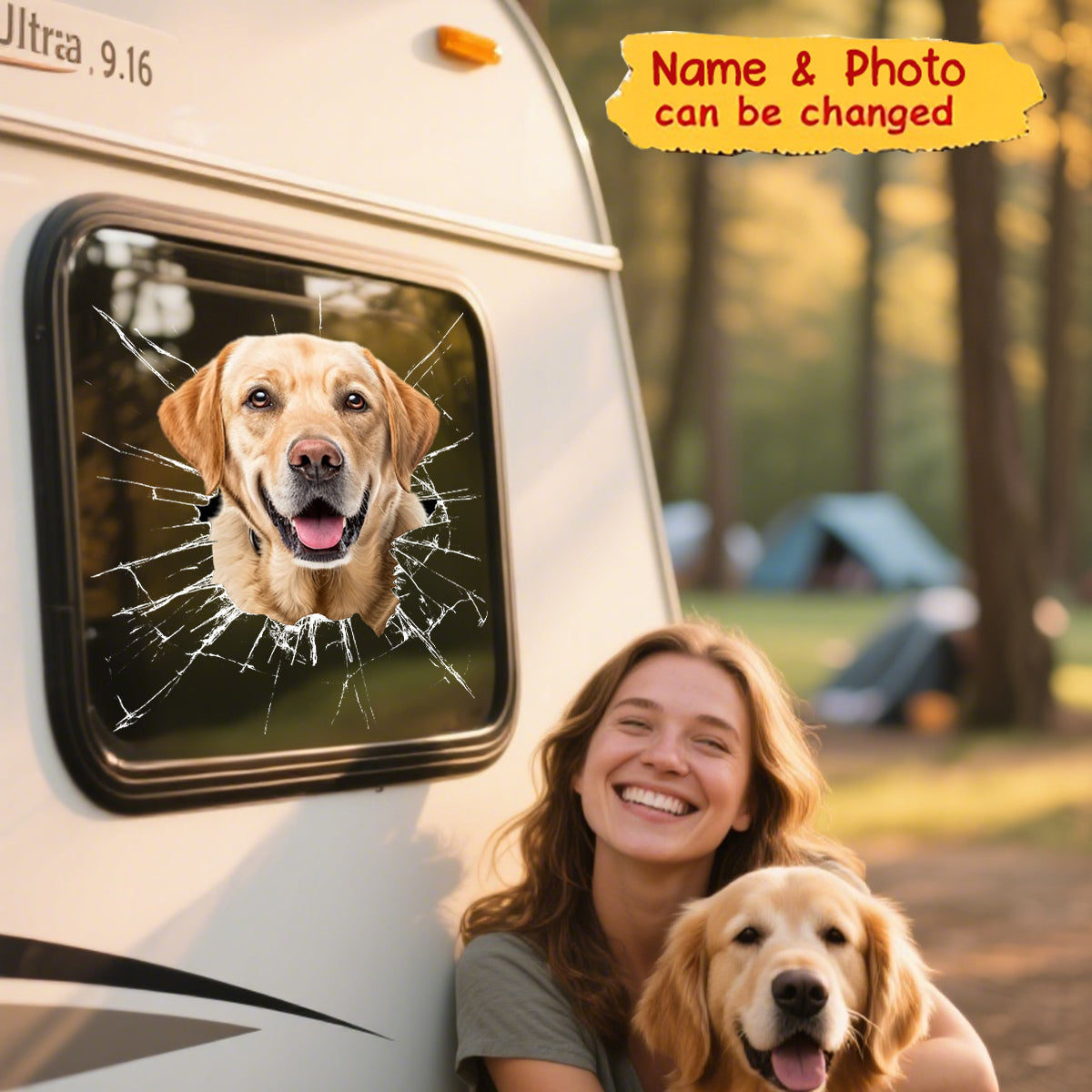 Custom Photo Decal - Personalized Gifts For Dog Cat Lovers