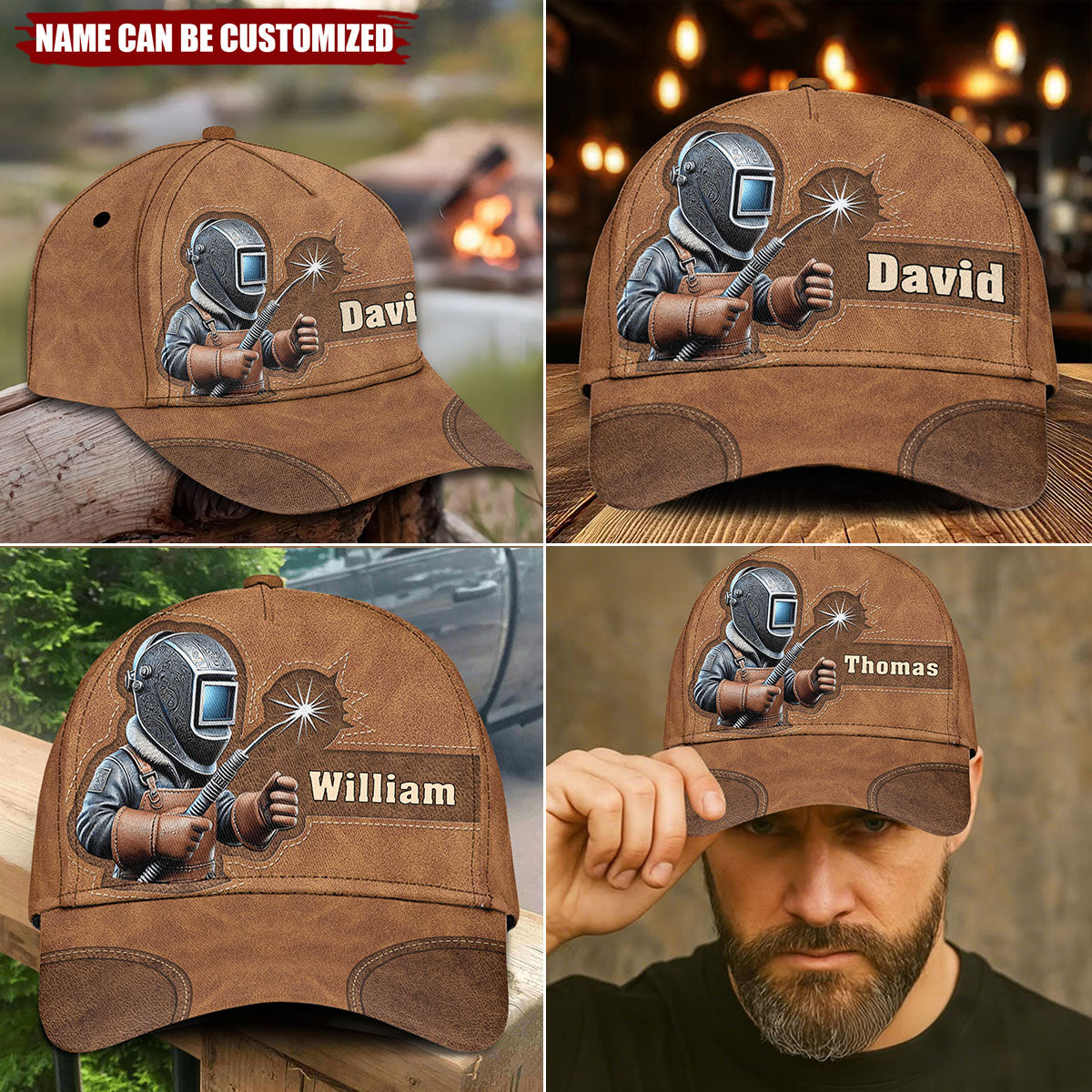 Strong Ones Become Welder - Personalized Welder Classic Cap