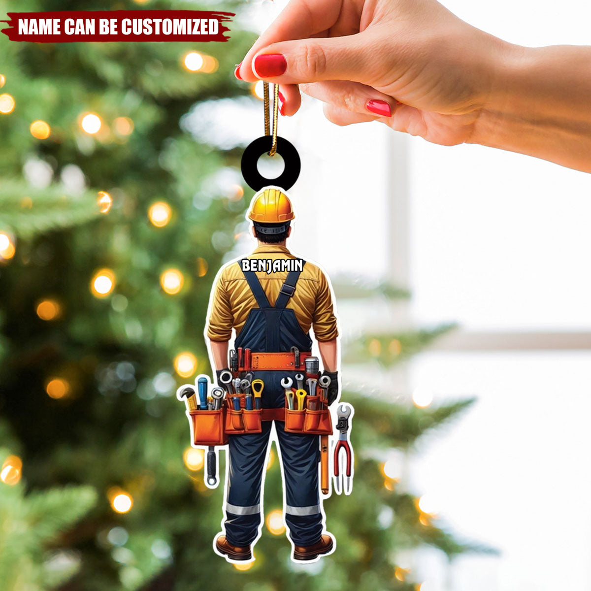 Elevator Maintenance Repair - Personalized Acrylic Christmas Ornament