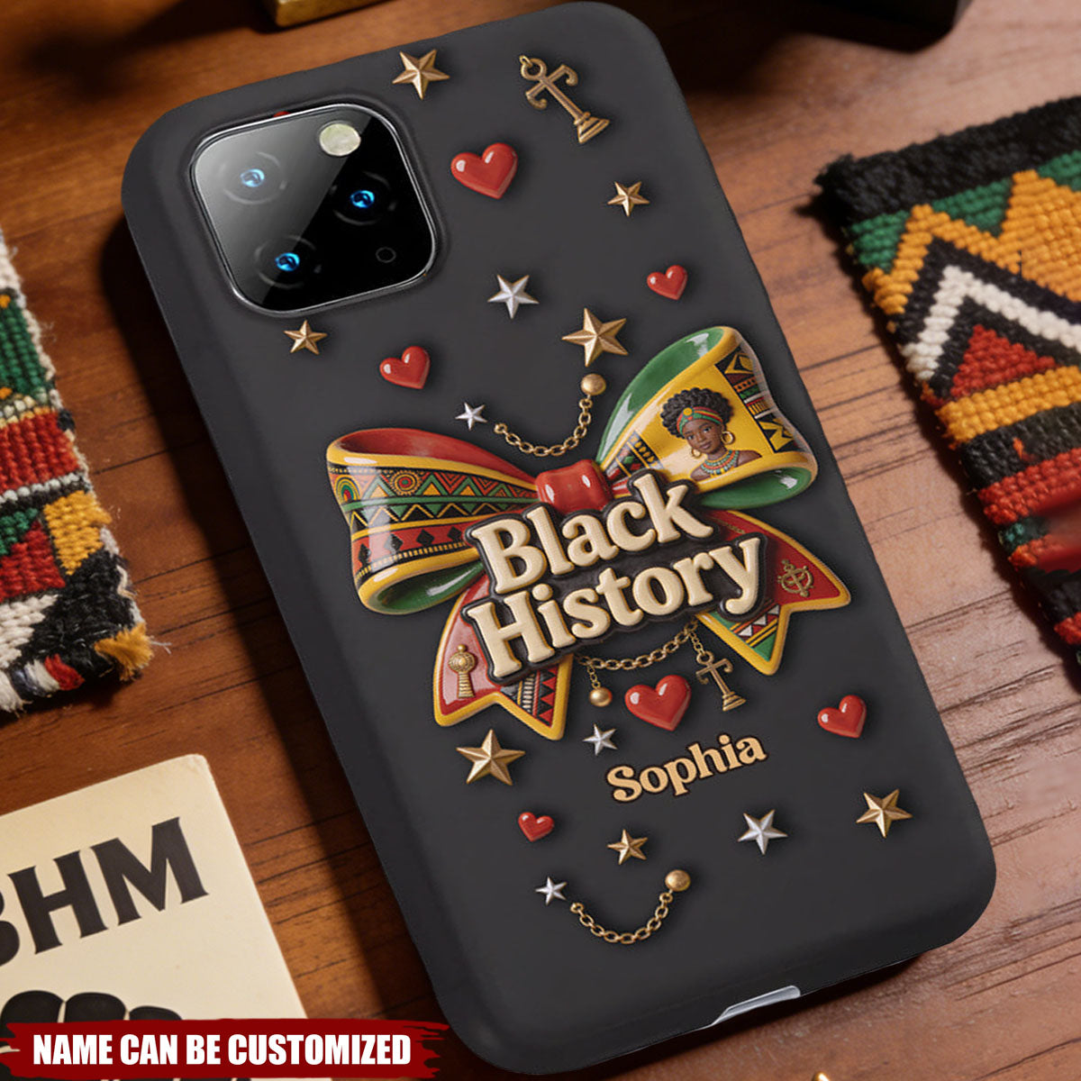 Black History Month - Personalized African American Full Print Phone Case