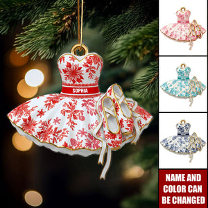 Blooming Ballet Dress Ornament - Personalized Gifts For Ballerina