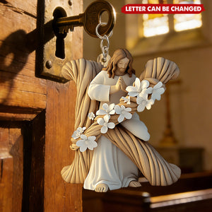 Holy Letter - Personalized Christian Keychain