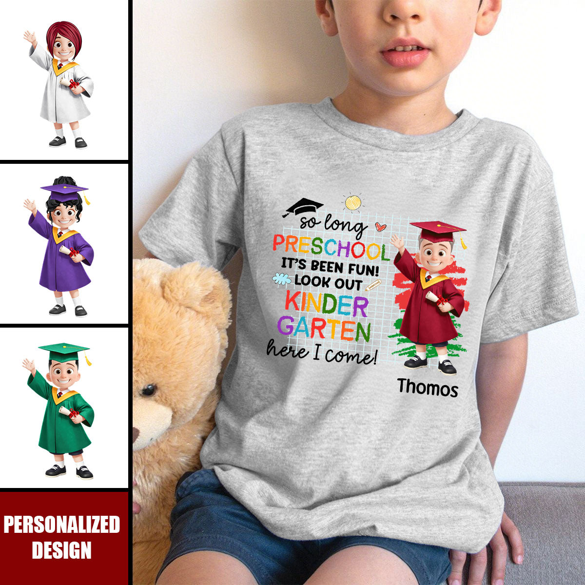 Pre K Graduation - Personalized Shirt