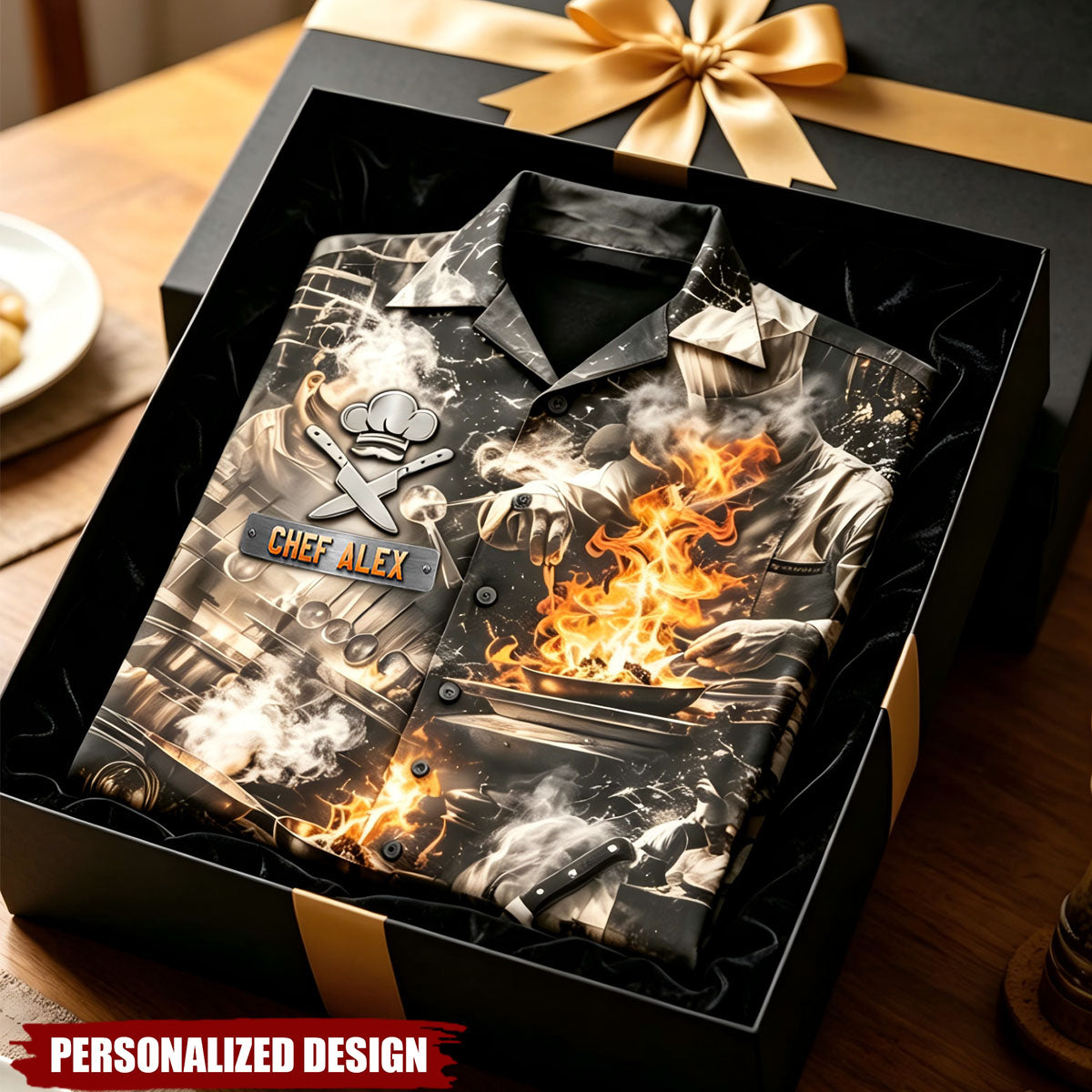 Kitchen Guru Custom Hawaiian Shirt – Personalized Gift For Cooking Chef