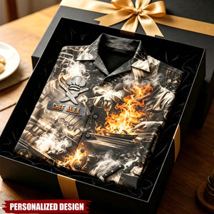 Kitchen Guru Custom Hawaiian Shirt – Personalized Gift For Cooking Chef