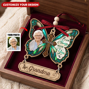 Custom Photo Acrylic Ornament - Personalized Christmas Memorial Sympathy Gifts