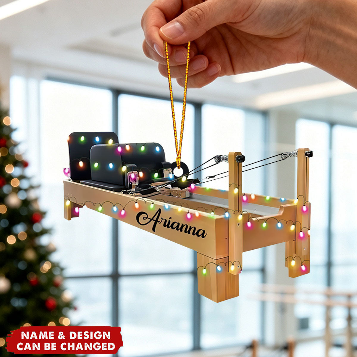 Pilates Equipment Ornament 2026 - Gift For Pilates Teacher Or Enthusiast