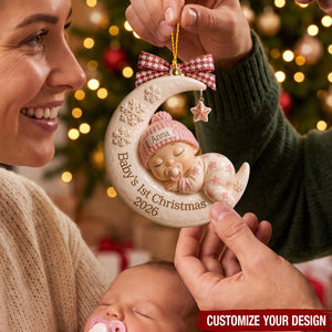 Baby's First Christmas - Personalized Acrylic Ornament
