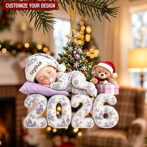 Our Greatest Blessing Ever - Personalized Acrylic Custom Shape Ornament
