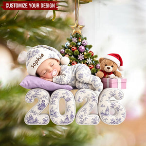 Our Greatest Blessing Ever - Personalized Acrylic Custom Shape Ornament