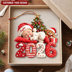 Personalized Baby's First Christmas Acrylic Ornament
