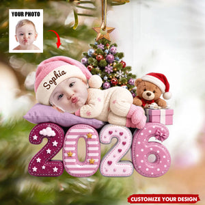 Our Greatest Blessing Ever - Custom Photo Acrylic Shape Ornament